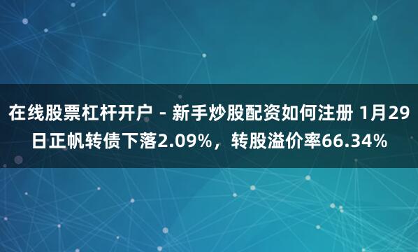 在线股票杠杆开户 - 新手炒股配资如何注册 1月29日正帆转债下落2.09%，转股溢价率66.34%