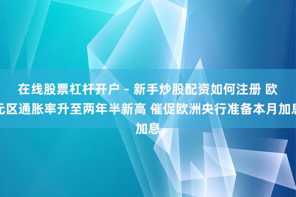 在线股票杠杆开户 - 新手炒股配资如何注册 欧元区通胀率升至两年半新高 催促欧洲央行准备本月加息