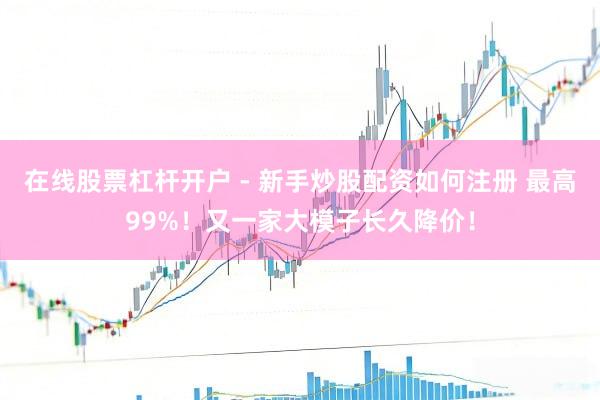 在线股票杠杆开户 - 新手炒股配资如何注册 最高99%！又一家大模子长久降价！